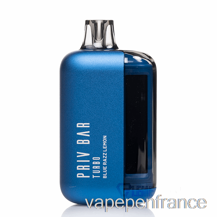 Smok Priv Bar Turbo 15k Stylo Jetable Bleu Razz Citron Vape